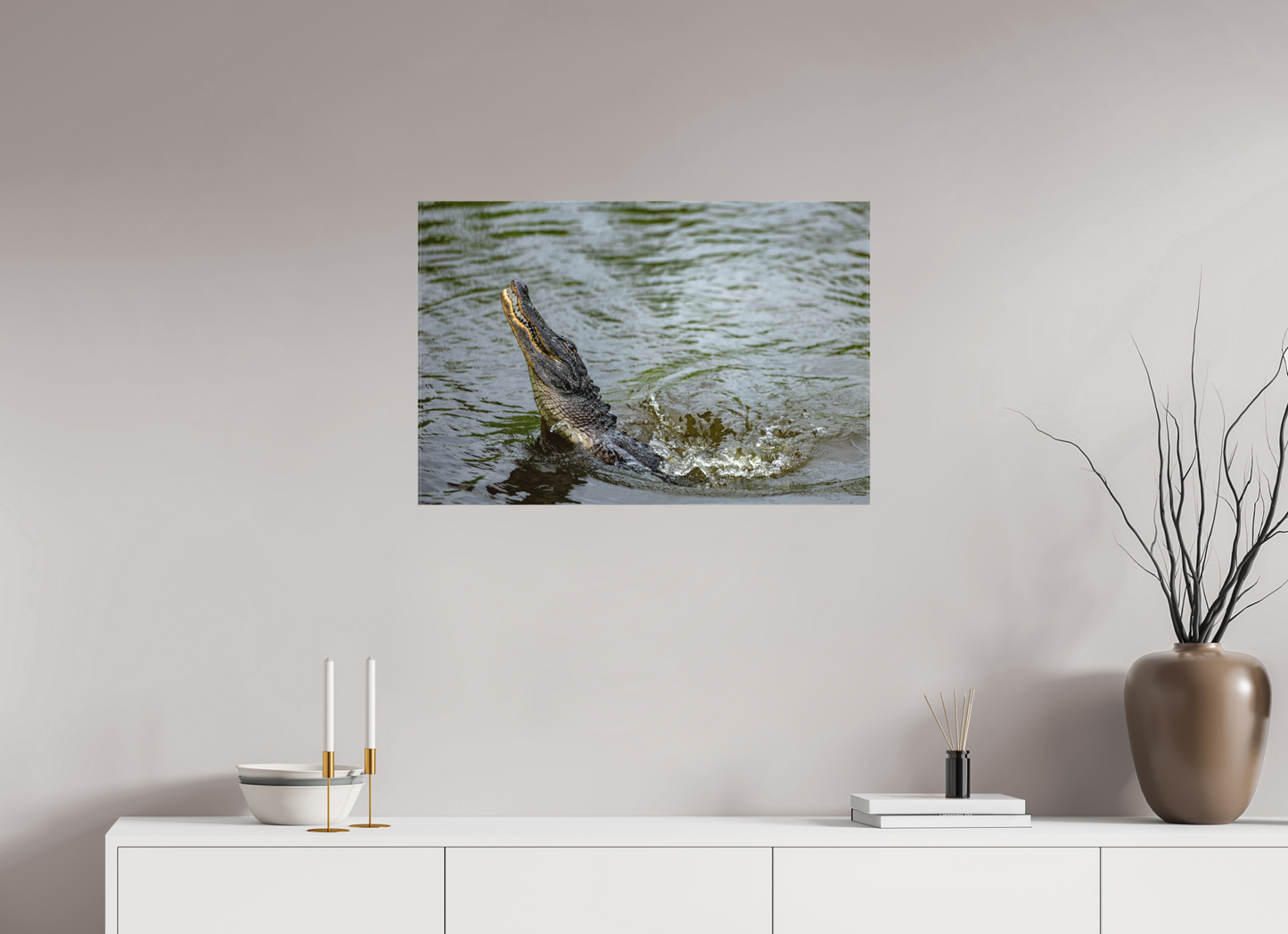 Jumping Gator