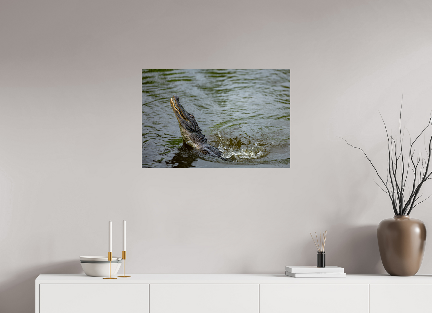 Jumping Gator
