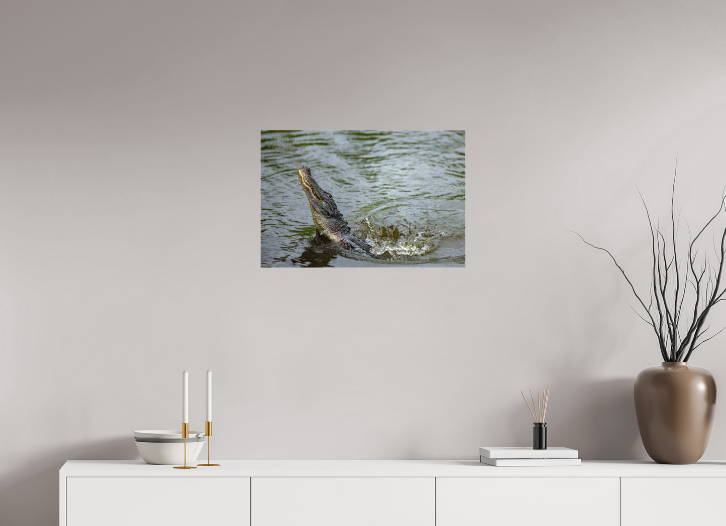 Jumping Gator