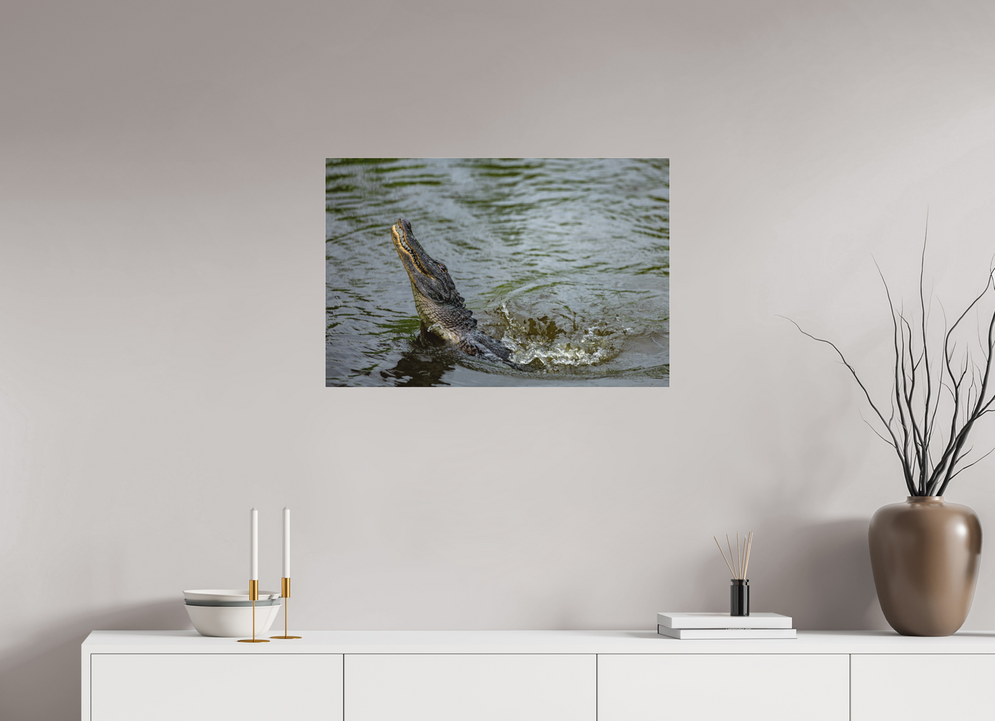 Jumping Gator